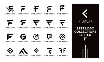 vector logo design set F
