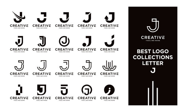 vector logo design set J