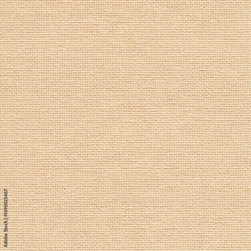 Poster soft beige fabric texture with subtle weave pattern ideal for backgrounds and interior design applic