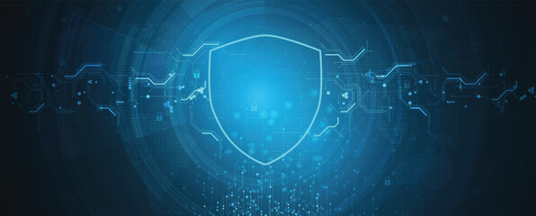 Abstract high technology and science background