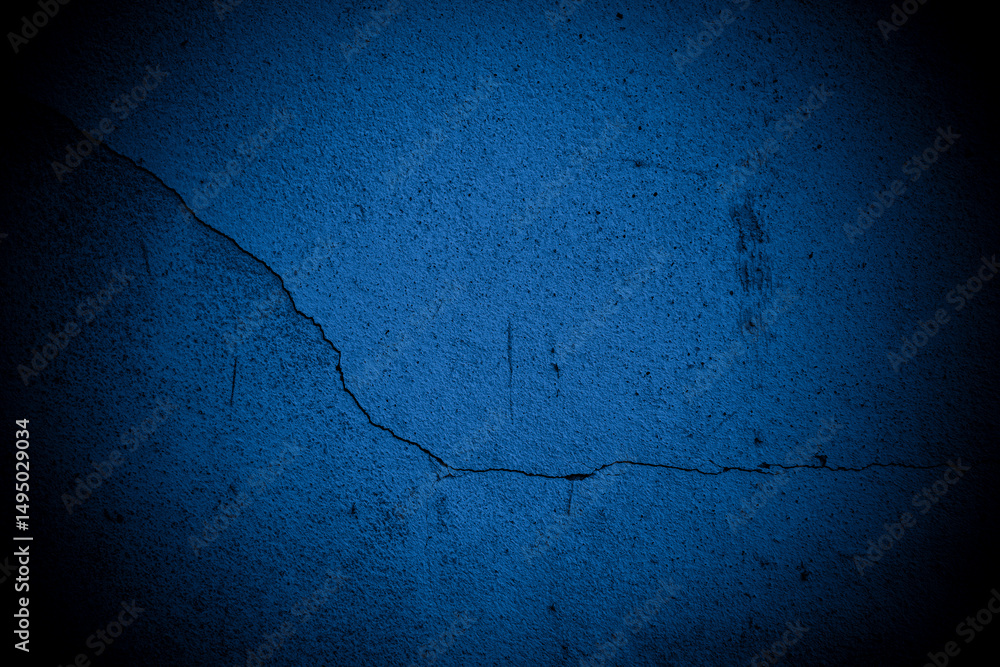 Poster old wall pattern texture cement blue dark abstract blue color design are light with black gradient b