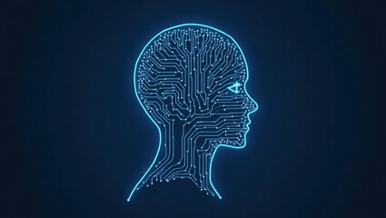 Obraz premium artifical intelligence concept machine