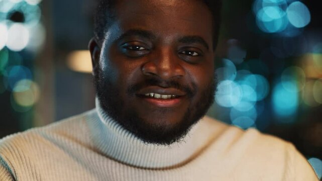 Portraits Montage Collection of Happy Black African Men and Women Smiling and Looking at Camera. Footage with Multiethnic Diverse People From Different Backgrounds, Culture, Gender, Ethnicity