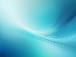 Abstract Blue Wave Background with Smooth Gradient Flow, Modern Light Texture, Clean Vector Pattern, Futuristic Digital Surface Design, Minimal Art Template Composition - AI