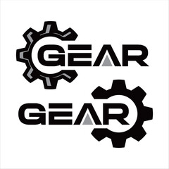 Gear Logo - Modern vector illustration, creative design asset, scalable and editable, ideal for branding, marketing, and digital projects.