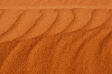 red sand in the desert near Dubai

