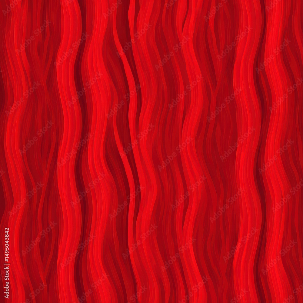 Poster vibrant textured red background with flowing waves and wavy patterns for creative design and artisti