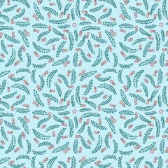 Fabric pattern, summer, spring, leaves falling, changing brush