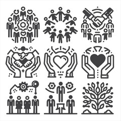 Blogger icon set. Containing influencer, content, creation, like, vlogging, blog, vlogger, social media, followers, personal brand, video equipment, digital marketing and more