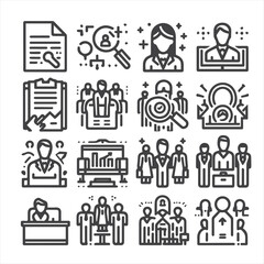 Blogger icon set. Containing influencer, content, creation, like, vlogging, blog, vlogger, social media, followers, personal brand, video equipment, digital marketing and more