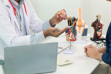 Heart patients are seeing cardiologist for examination and treatment their heart condition because...