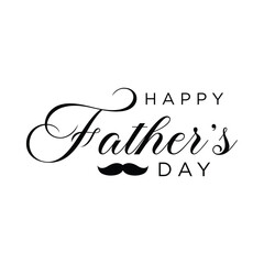 Happy Father’s Day Calligraphy design vector. Vector illustration.