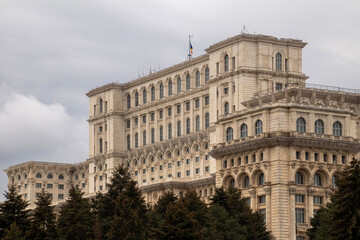 Fototapeta premium Palace of Parliament, Bucharest, Romania