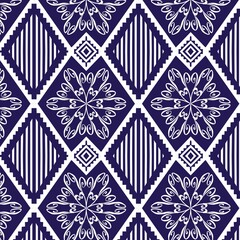 seamless geometric pattern Notebook cover designs decorated with everyday objects