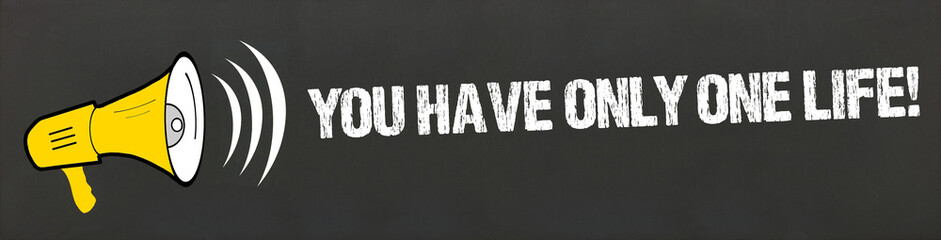 You have only one life!