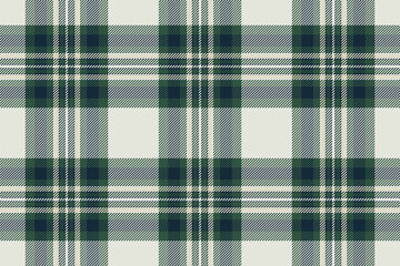 Elegant cream, green, and blue plaid pattern.  Perfect for textile design, apparel, or website backgrounds. This versatile image evokes a sense of classic style and timeless sophistication.