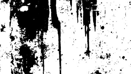 Grunge black and white wall texture. Vector grunge texture. White paints black and white style texture. Scratch Distress Sketch Grunge Dirt Overlay Texture	