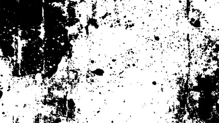 Fototapeta premium Grunge black and white wall texture. Vector grunge texture. White paints black and white style texture. Scratch Distress Sketch Grunge Dirt Overlay Texture 