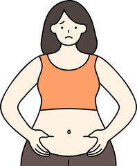 뱃살 여