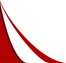 Indonesia national flag ribbon