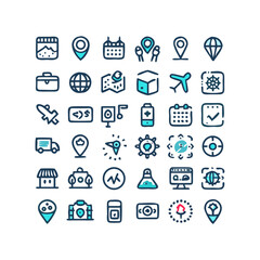 Fototapeta premium social network icons