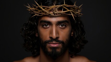Portrait of a Man with Crown of Thorns