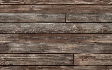 Fototapeta premium Rustic dark brown wood texture. Aged, seamless planks. Ideal for backgrounds, websites, and design projects. Perfect for rustic, vintage, or country themes.