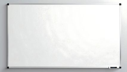 The clean texture of a whiteboard with barely noticeable shadows creates a neutral and professional background