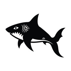 Obraz premium shark vector illustration