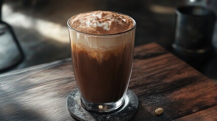 Iced coffee drink with whipped cream (9)