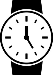 Time and clock icons Time management concept, fast stopwatch, rest watch watch clock sign speed clock symbol vector isolated on transparent background.