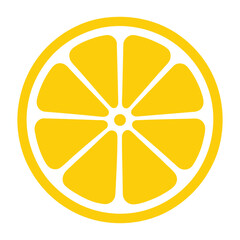 Fresh lemon icon vector illustrations
