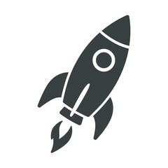 space rocket vector illustration