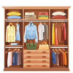  a highly detailed vector Closet