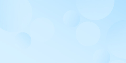 Modern geometric background gradient soft light blue bokeh for Graphic Business background hitech technology abstract