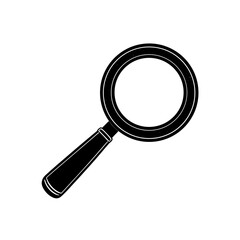 magnifying glass vector illustration