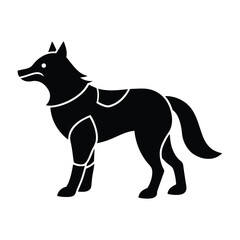 battle-ready-wolf-with-armor-on-white backgeound