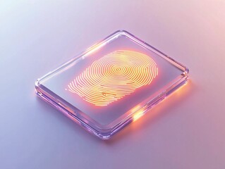 Digital Fingerprint Scan