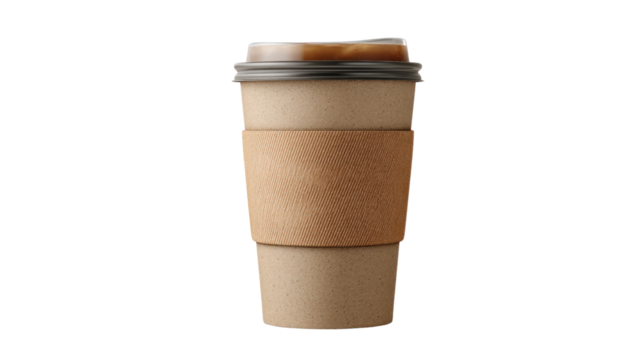 Coffee Cup: A paper coffee cup, perfect for conveying the sense of starting a busy day. A warm beverage in hand, ready to begin your day