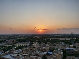 Jaisalmer in Rajasthan is also called the Golden city. It is a desert area and thus tourists visit to enjoy the desert safari and other adventure sports, the city is beautiful with Jaisalmer Fort .