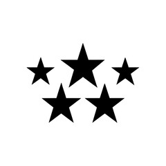 rating stars  vector illustration