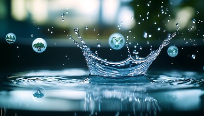 Environment, Social, Governance and sustainability development concept,Protection, Regulations, Education, Healthcare.
