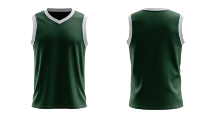 Athletic Jersey: a detailed shot of a professional athletic jersey, capturing front and rear view of the sports apparel in studio lighting.