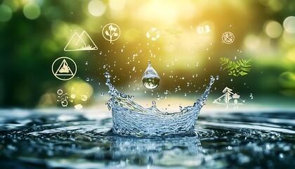 Environment, Social, Governance and sustainability development concept,Protection, Regulations, Education, Healthcare.
