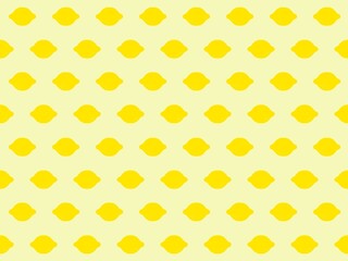 レモンのシームレスパターン　A-2'