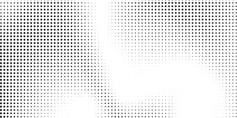 Abstract  halftone gradient texture. Vanishing polka dot background. Repeating dots gradation pattern simple abstract art modern