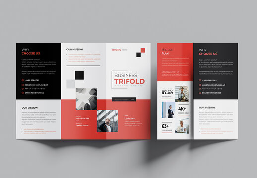 Tri Fold Business Brochure Template