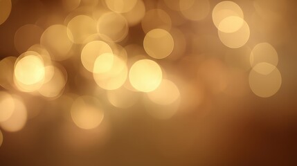 Warm golden bokeh lights creating an enchanting and magical atmosphere suitable for festive and celebratory backgrounds or artistic projects