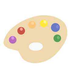 Painting tools illustration