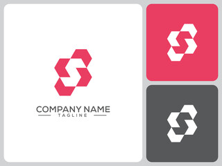 Fototapeta premium S logo vector design